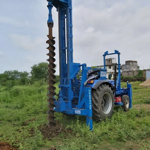 Tractor Mounted Pilling Machine