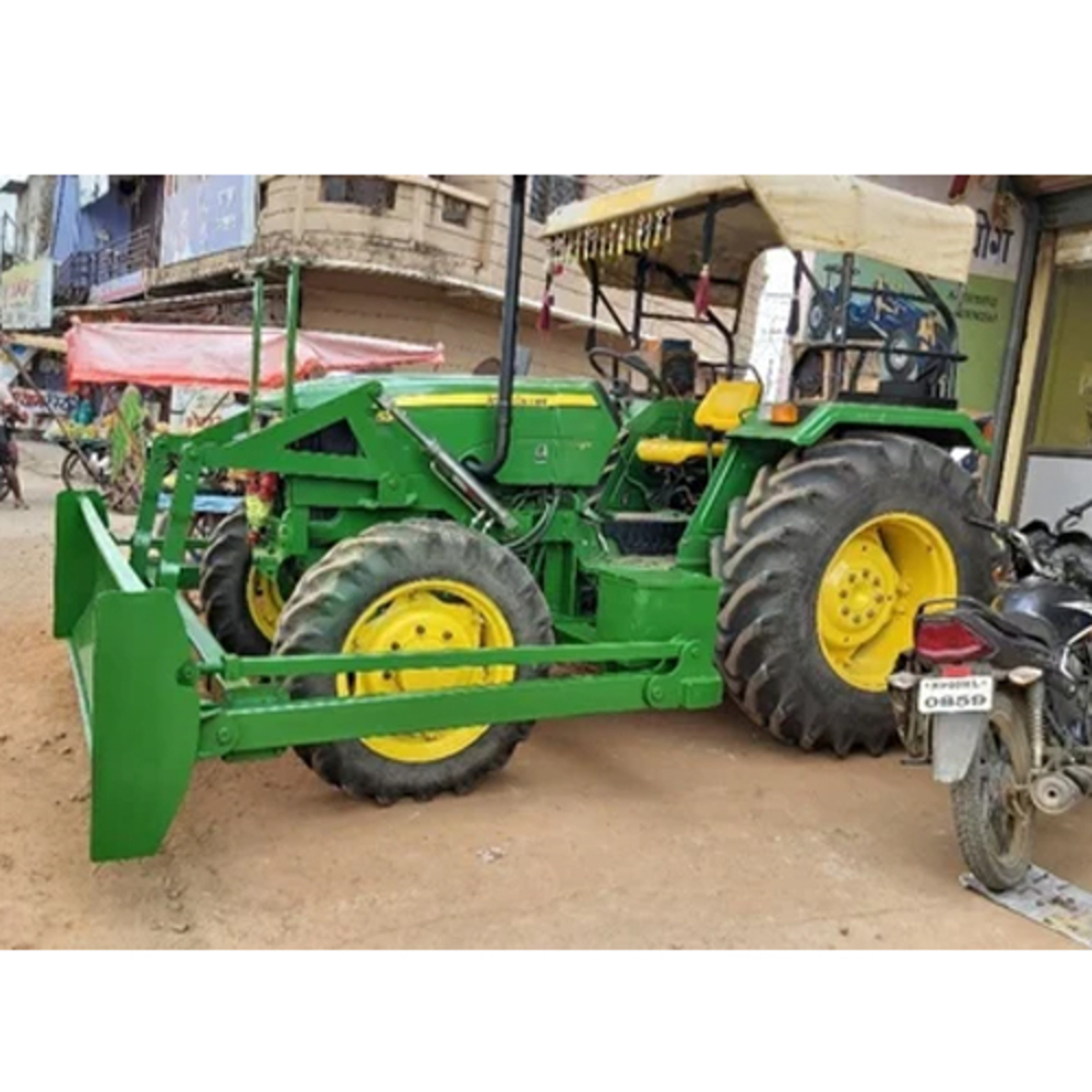 Cast Iron Tractor Front Dozer - Size: Standard