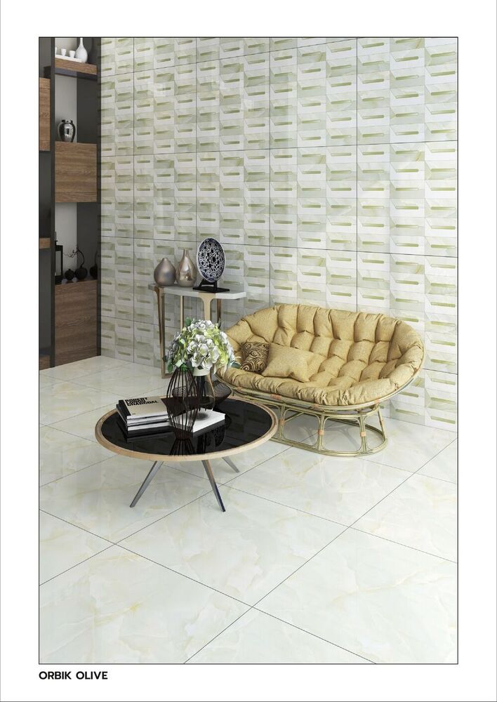Premium glossy porcelain tiles