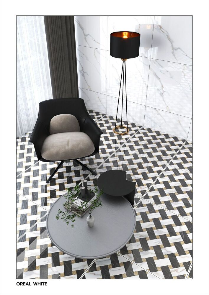 Premium glossy porcelain tiles