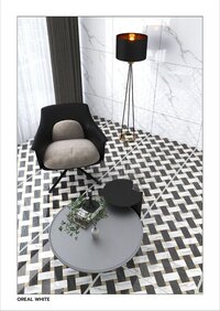 Premium glossy porcelain tiles