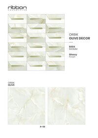 Premium glossy porcelain tiles