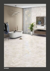 Glossy floor tile