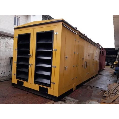 Acoustic Enclosures For Punch Press Machines - Color: Yellow