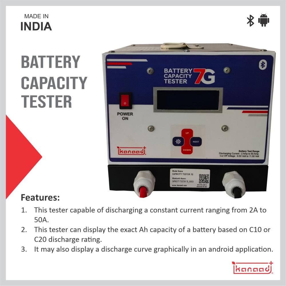 SCT 50 BATTERY CAPACITY TESTER