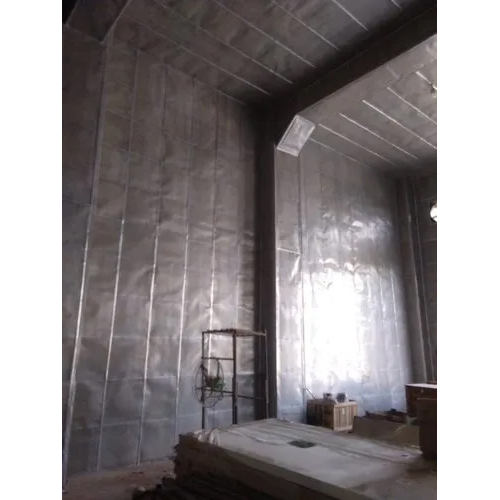 Generator Room Sound Proof Wall Paneling - Color: Grey