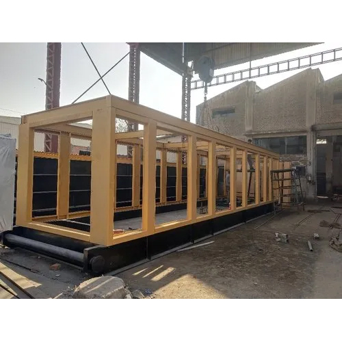 Industrial Sheet Metal Enclosure - Color: Yellow