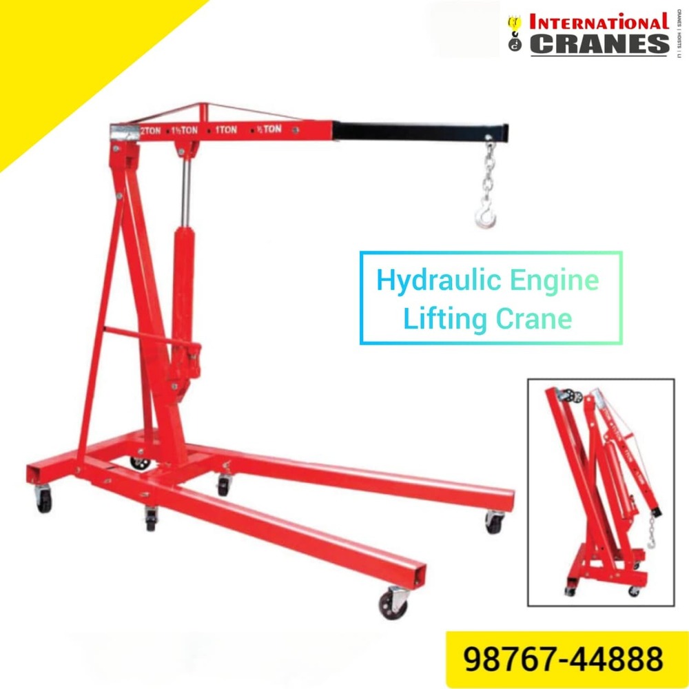 Hydraulic Floor Crane Upto 2 Ton - Application: Construction