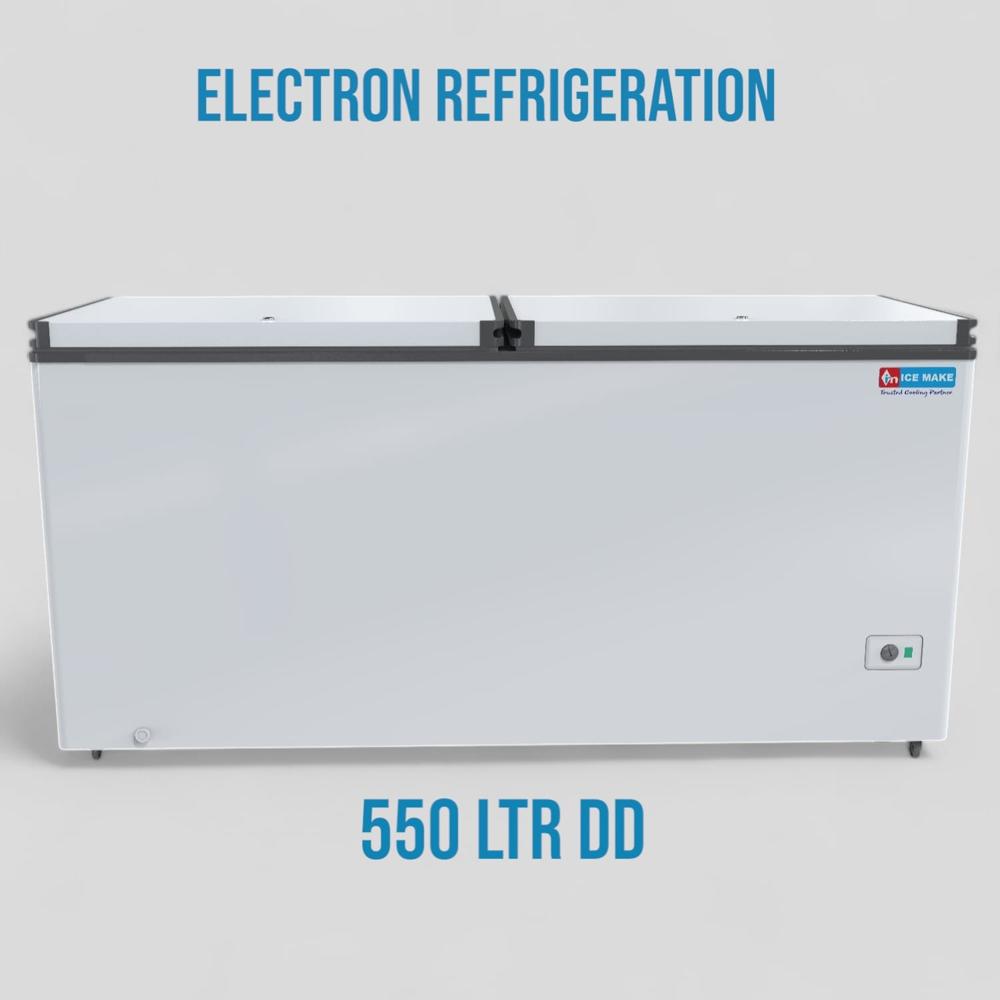 550 Ltr Hard Top Deep Freezer Copper - Color: White