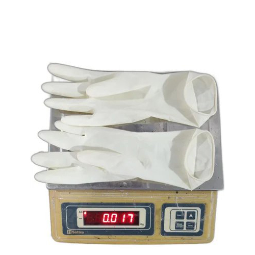 Disposable Latex Gloves - Latex Material, Available In Multiple Sizes (Xs-xl), White Color | Powdered, Non-sterile, Ideal For Various Industries
