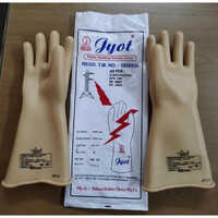 Electrical Safety Rubber Hand Gloves