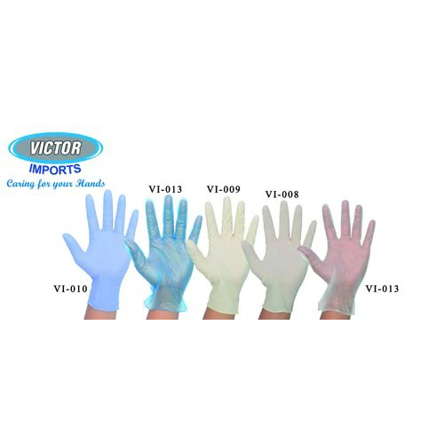 Nitrile Examination Gloves - Color: Blue