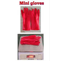 Mini Diamond Rubber Gloves