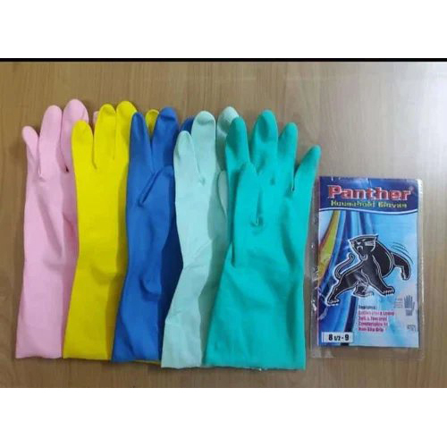 Flock Lined Household Gloves