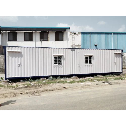 Container Office Cabin 40 Ft - Color: Blue