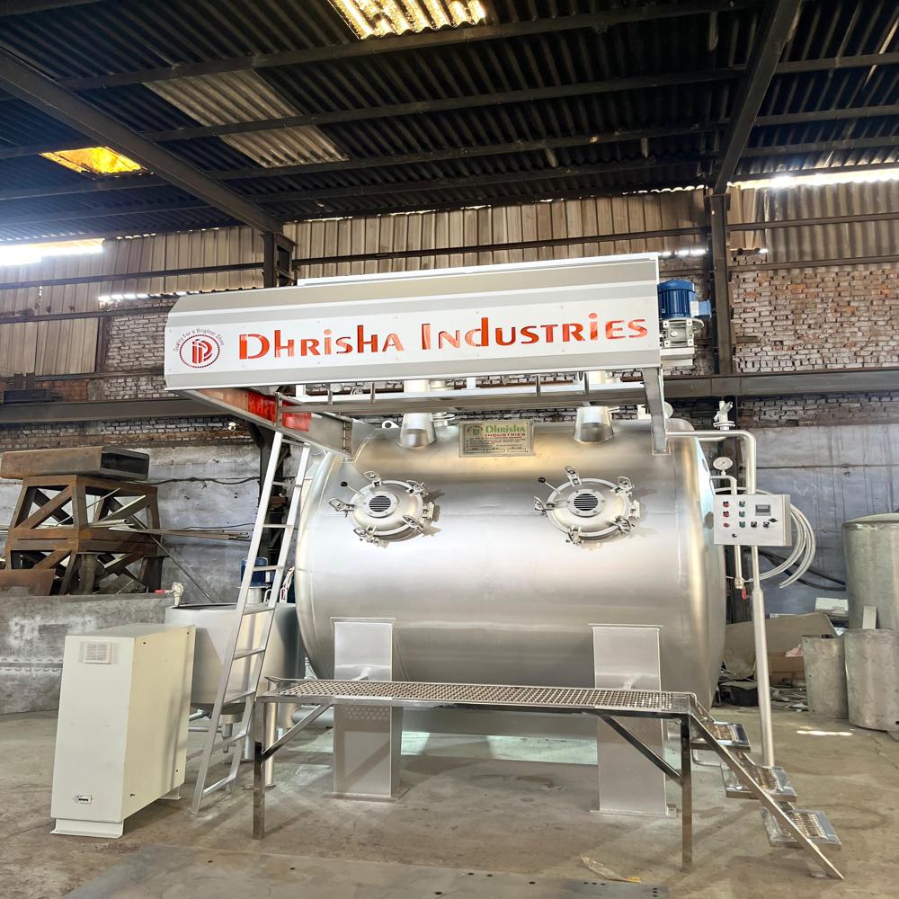 Hthp Softflow Dyeing Machine - Applicable Material: Ss