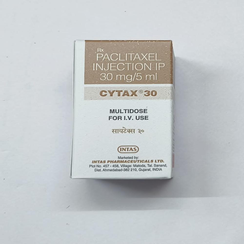 Cytax Paclitaxel Injection Ip 30 Mg - Origin: India