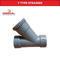 Polypropylene Y Type Strainer Flange End