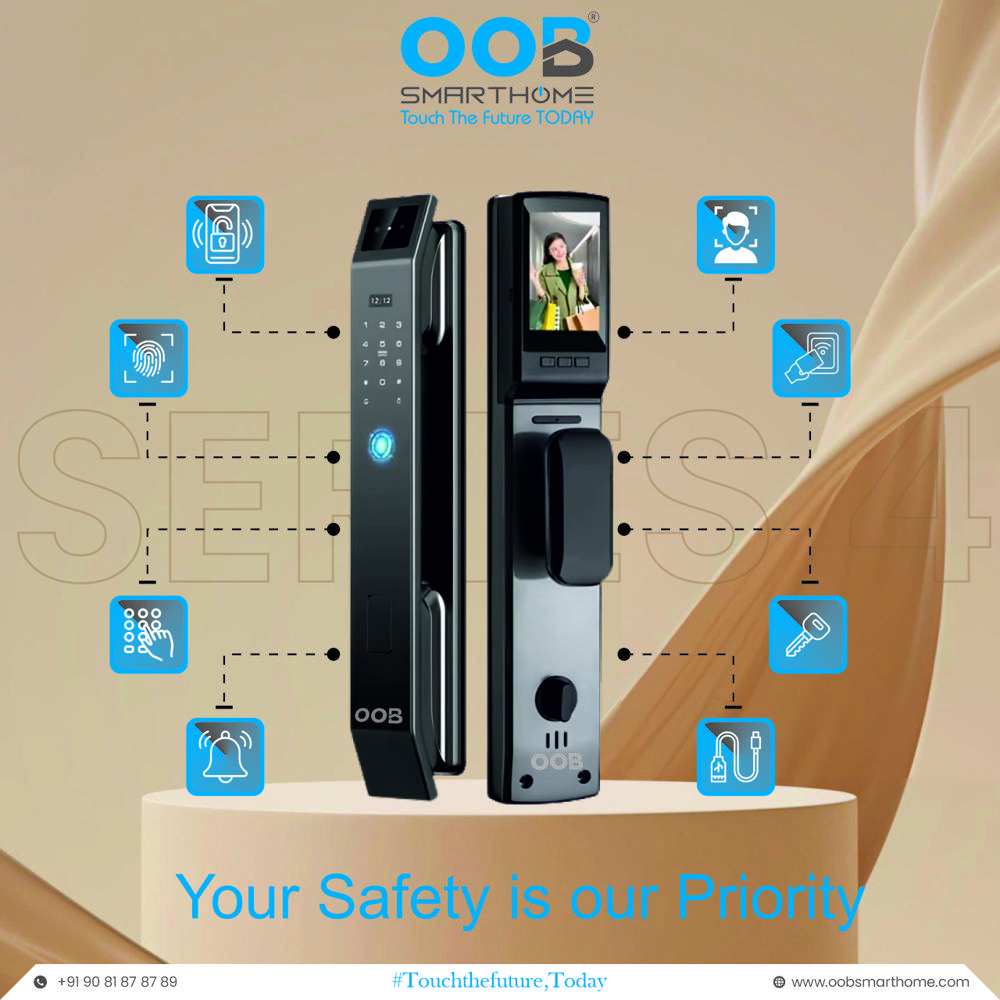 Smart Digital Door Lock - OOBDLS4