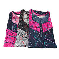 Pure Cotton Feeding Nighty - Color: Multi