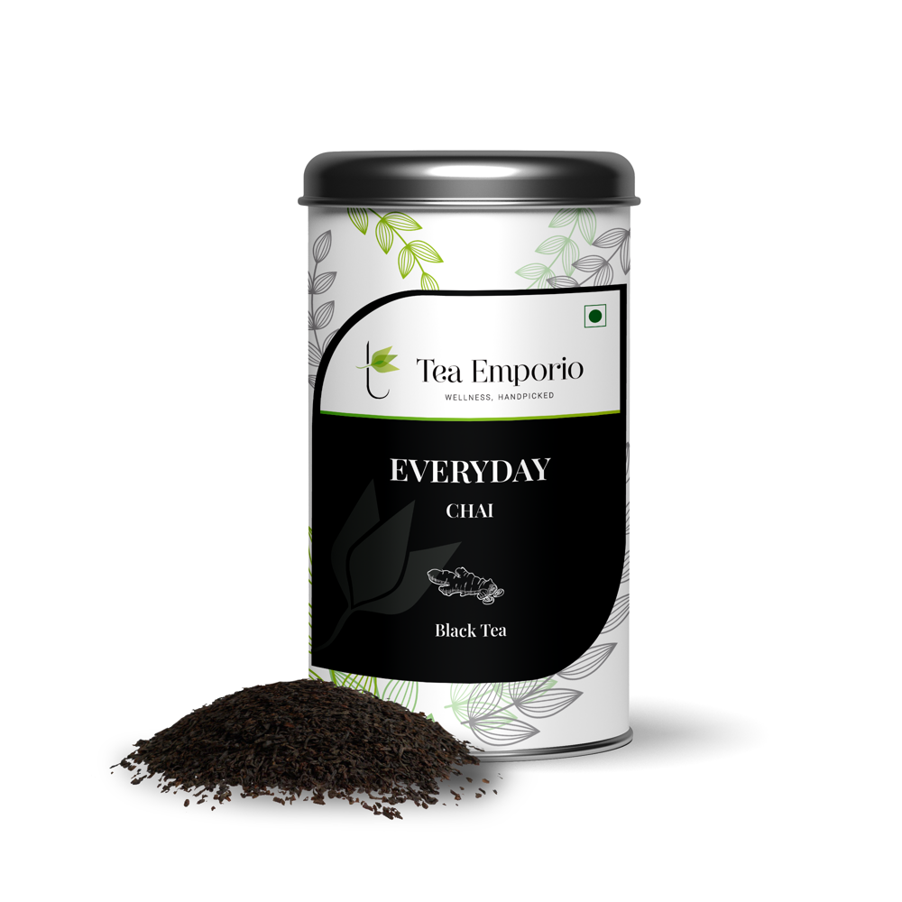 Everyday Chai - Ingredients: Assam Curl Tear Crush (Ctc) Tea