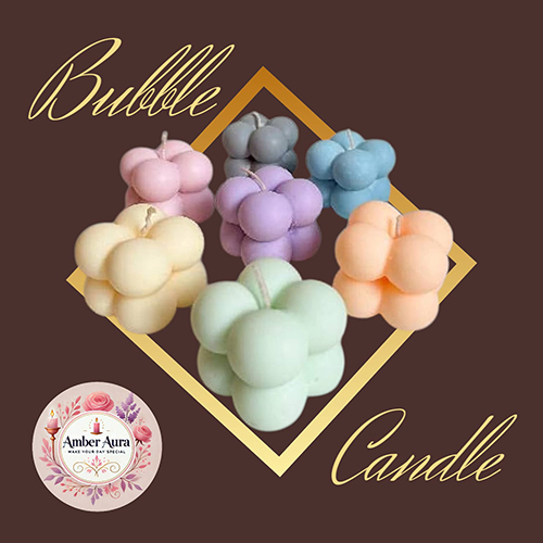 Bubble Candle - Color: Multicolor
