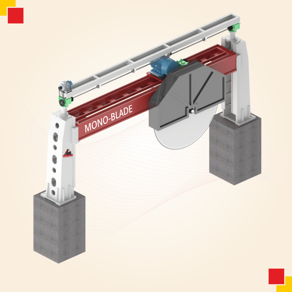 Mono Blade - Single Blade Granite Block Cutter