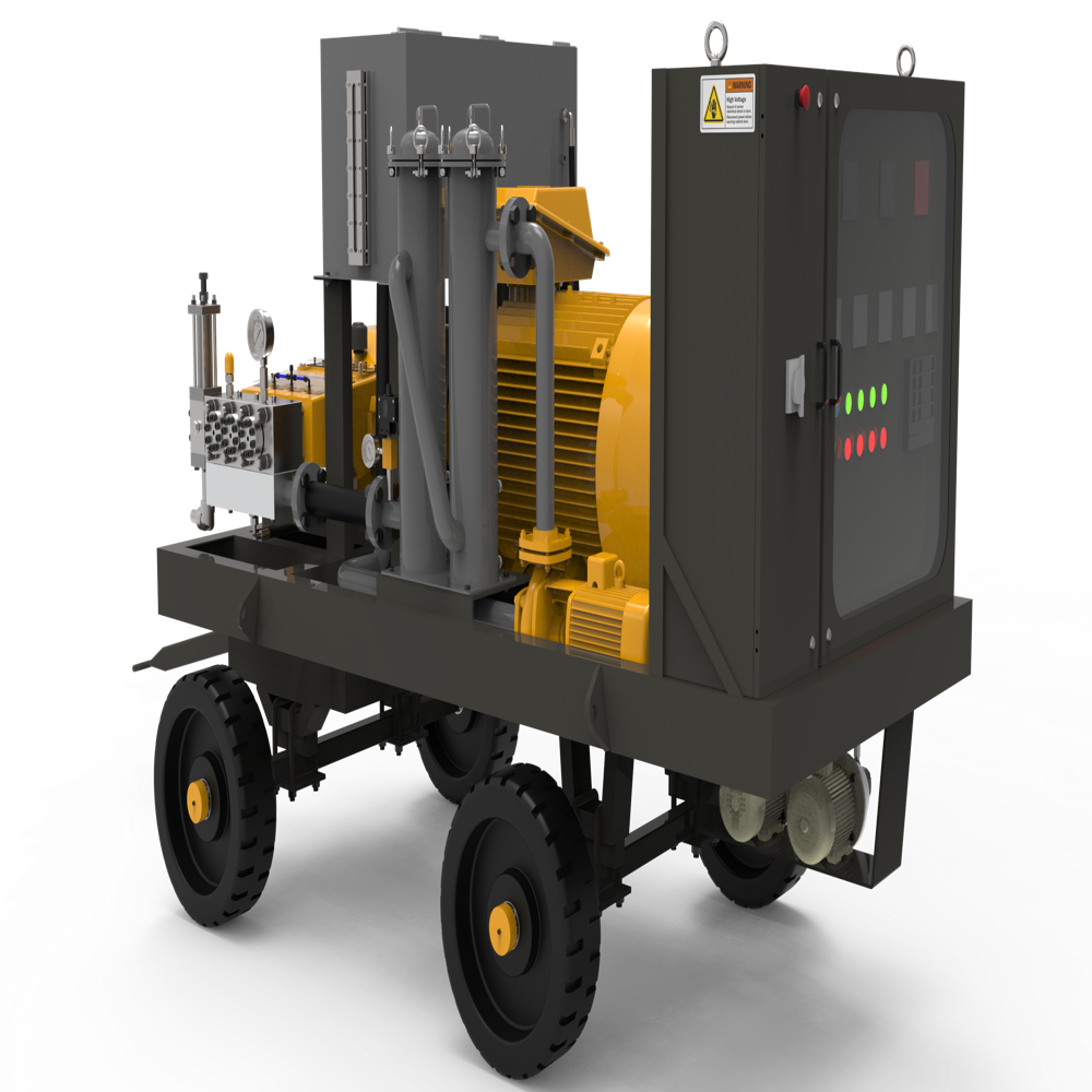 Nutech Hpwj 2300 Series High-pressure Water Jet Machines - Application: Maritime