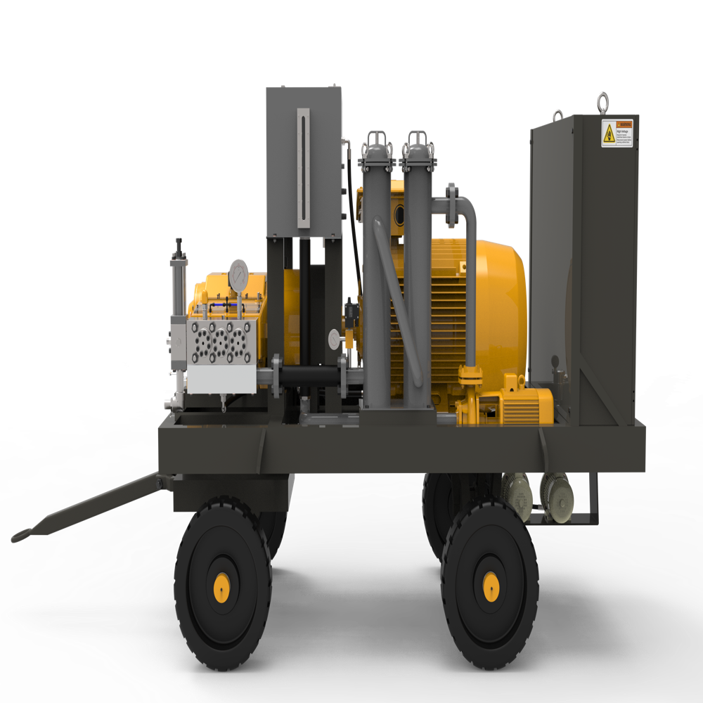 Nutech HPWJ 2300 Series High-Pressure Water Jet Machines