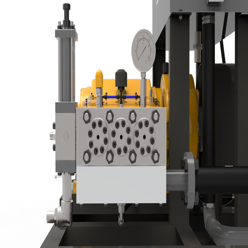 Nutech HPWJ 2300 Series High-Pressure Water Jet Machines