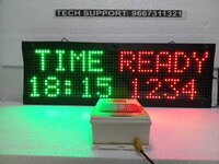 Token Display With Time And Ready