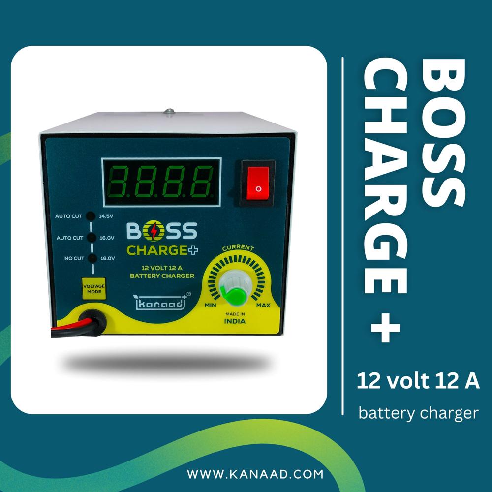 Boss Charger Plus - Input Voltage: 12 Volt (V)