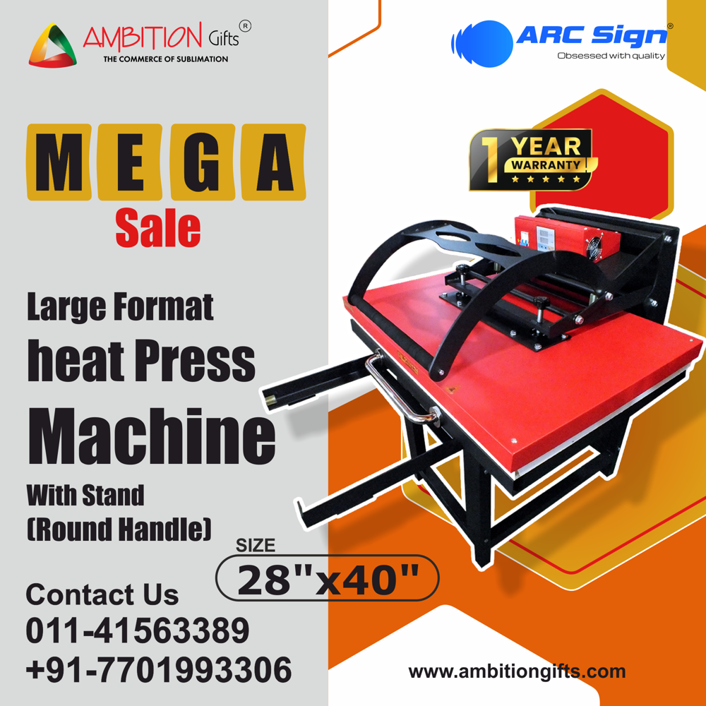 Heat Press Machine Large Format 32x40 - Automatic Grade: Automatic