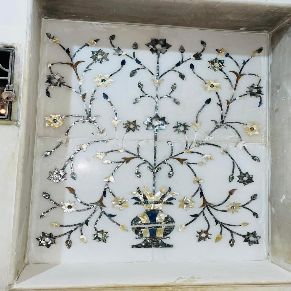 Inlay Marble - Color: White