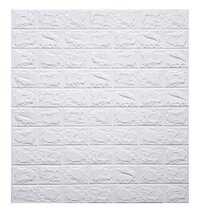 3D Brick Foam Wallpaper