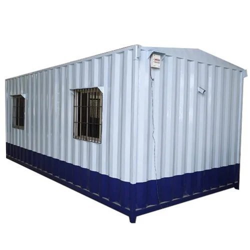 Office Portable Cabin - Floor Material: Metal