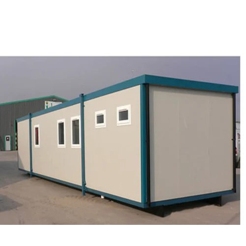 Movable Office Cabin - Metal Walls & Flooring, Steel/aluminum Doors | Versatile Solution For Offices, Warehouses, Guard Houses & Workshops