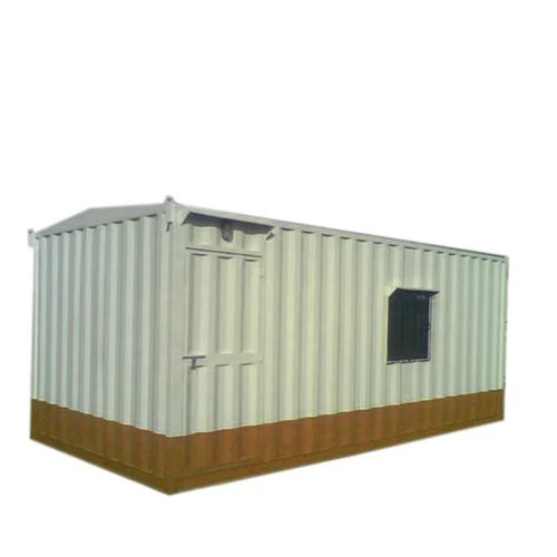Movable Office Cabin - Metal Walls & Flooring, Steel/aluminum Doors | Versatile Solution For Offices, Warehouses, Guard Houses & Workshops