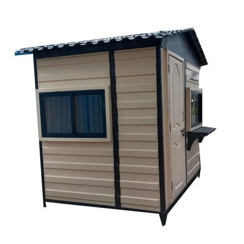 Modern Office Cabin - Floor Material: Metal