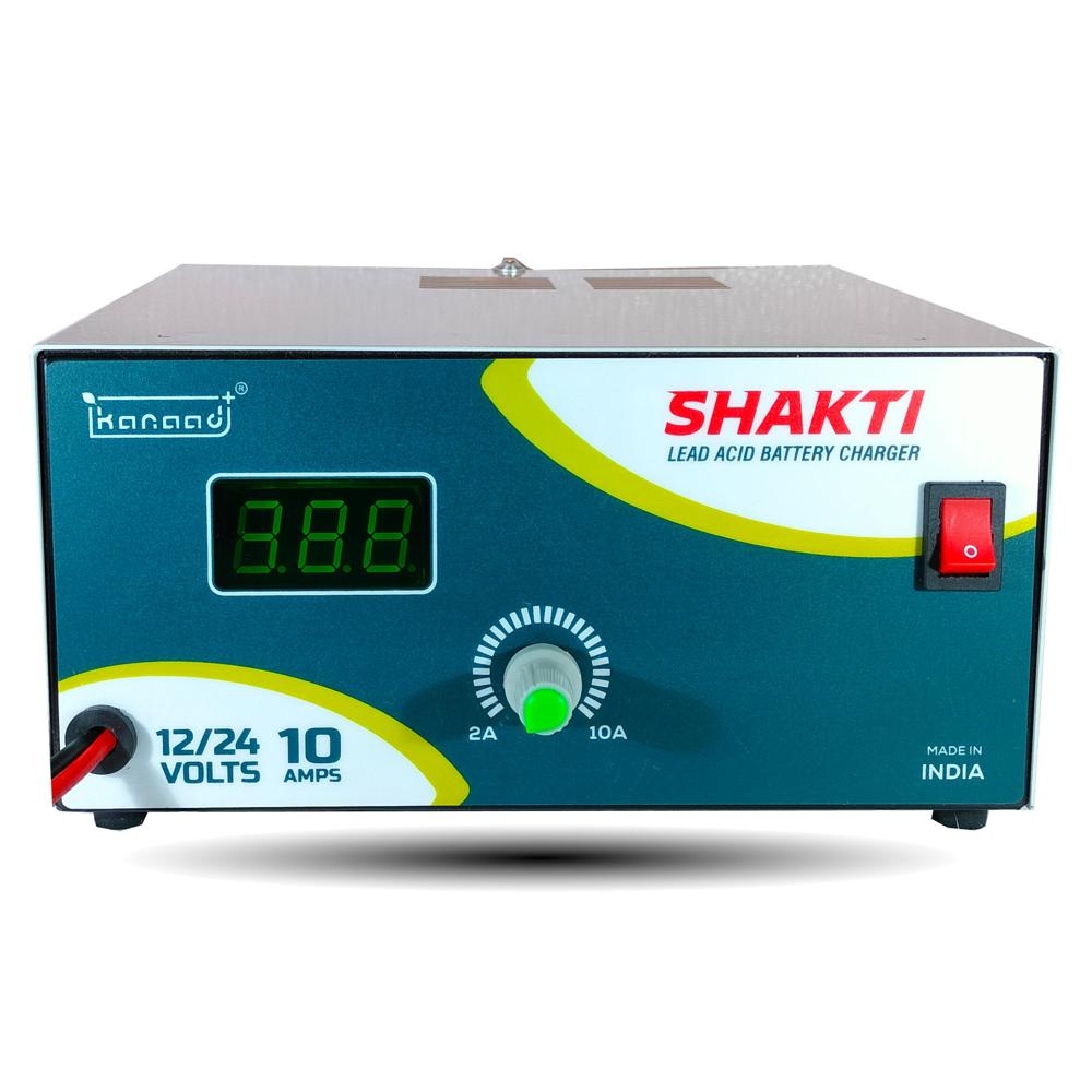 SHAKTI CHARGER 12V - 24V / 10A