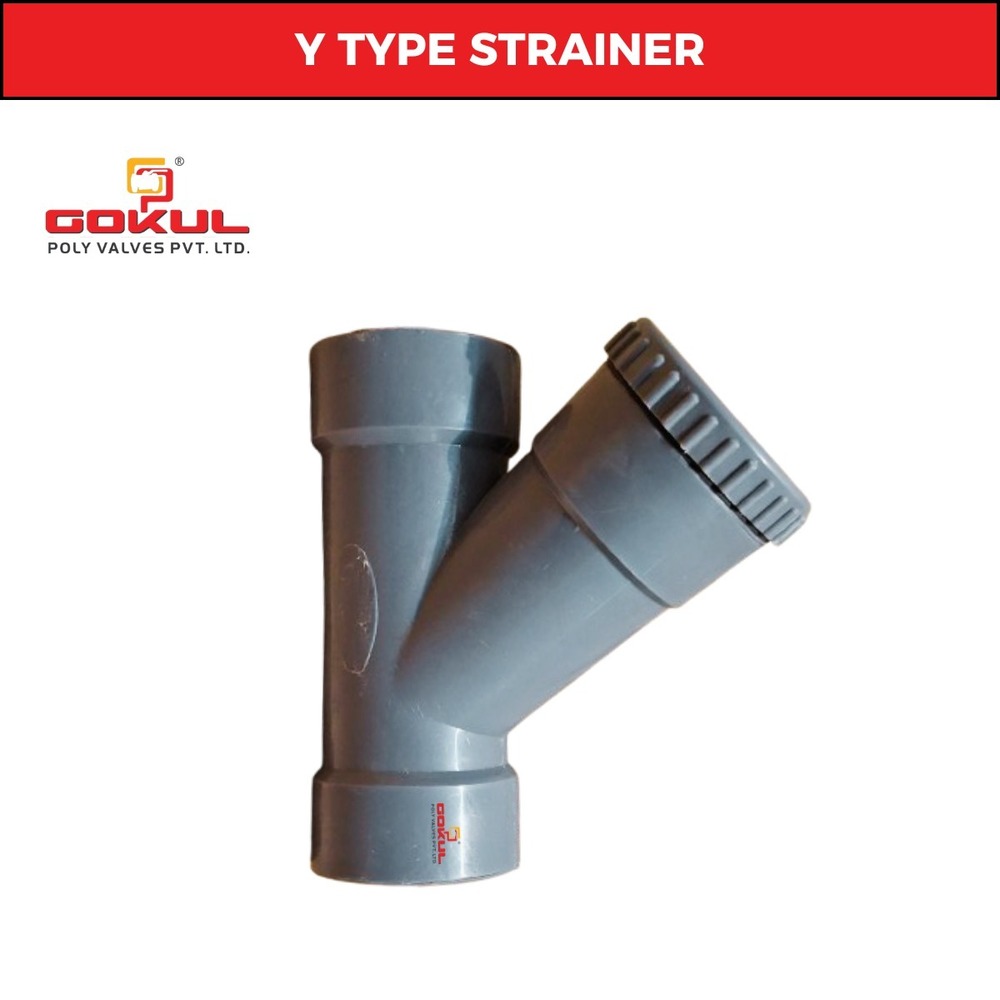 Polypropylene Y Type Strainer Screwed End