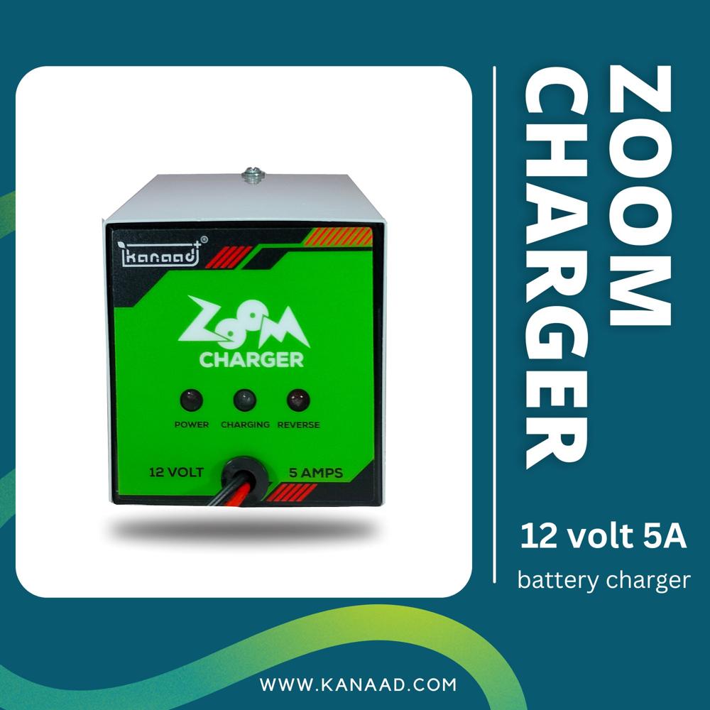Zoom Charger 12V / 5A - Input Voltage: 12 Volt (V)