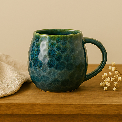 Ocean Moss Handcrafted Speckled Ceramic Mug