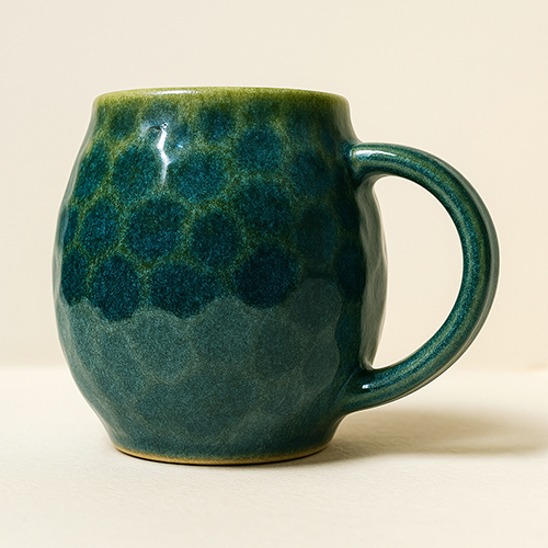 Ocean Moss Handcrafted Speckled Ceramic Mug