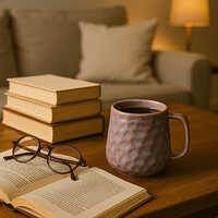 Mesa Textured Ceramic Mug Handmade Stoneware Coffee Cup