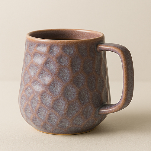 Mesa Textured Ceramic Mug Handmade Stoneware Coffee Cup