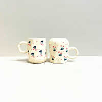 Cherry Pop Handmade Ceramic Mug-Quirky, Playful And Perfectly Imperfect