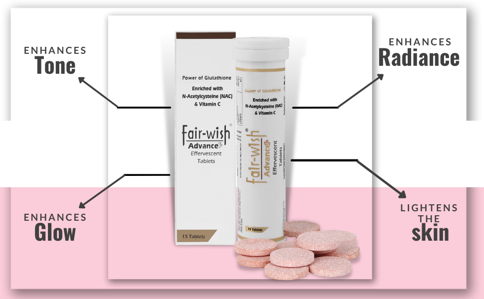 Skin Whitening Glutathione Effervescent Tablet 1000mg