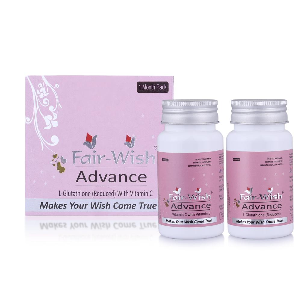 L Glutathione Capsules with Vitamin C tablets