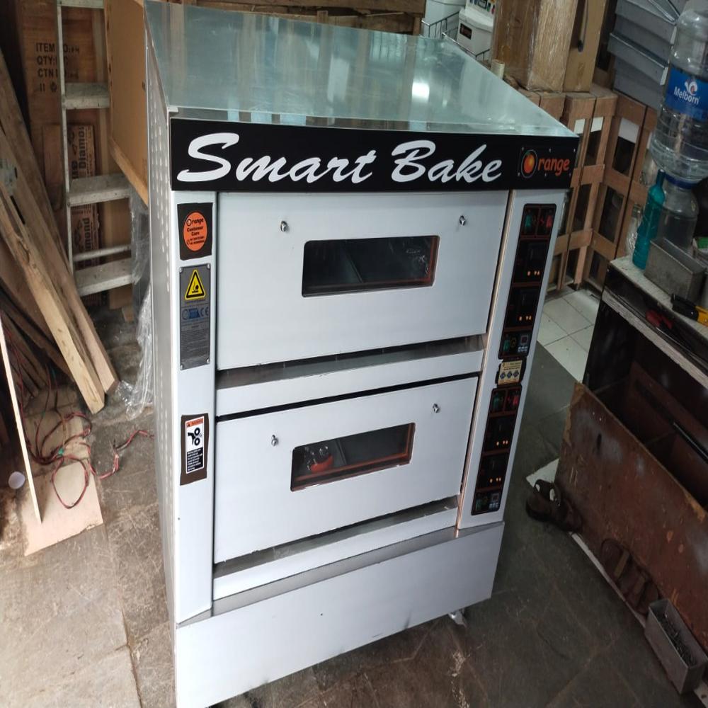 Double Deck Oven Two Tray - Automatic Grade: Semi Automatic